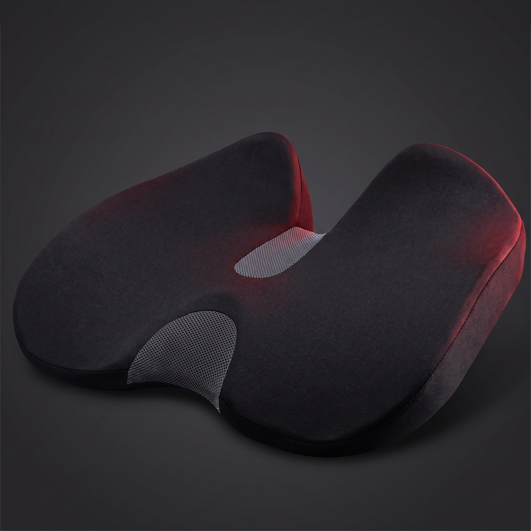 Ergonomic Memory Foam Seat Cushion for Car Office Chair Home Chair Hip Pain Relief Posture Support Comfortable Cushion for Long Sitting