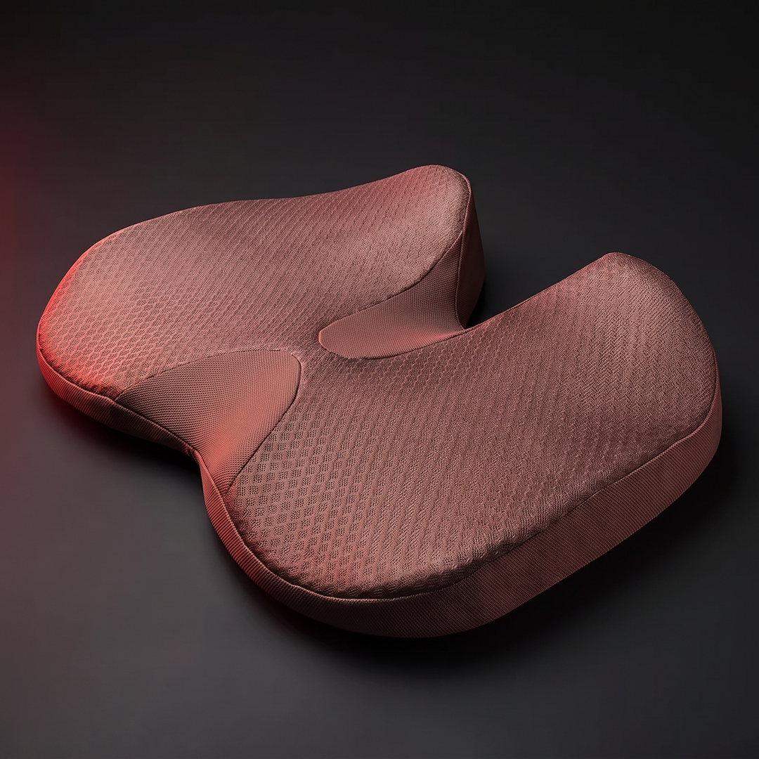 Ergonomic Memory Foam Seat Cushion for Car Office Chair Home Chair Hip Pain Relief Posture Support Comfortable Cushion for Long Sitting