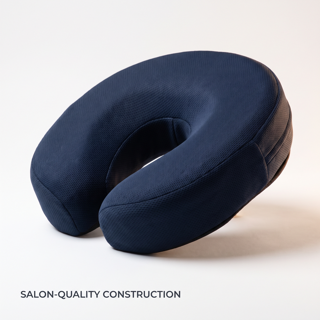 Ergonomic Prone Face Down Pillow Memory Foam Headrest for Massage Table Beauty Salon Physiotherapy Rest Support Cushion