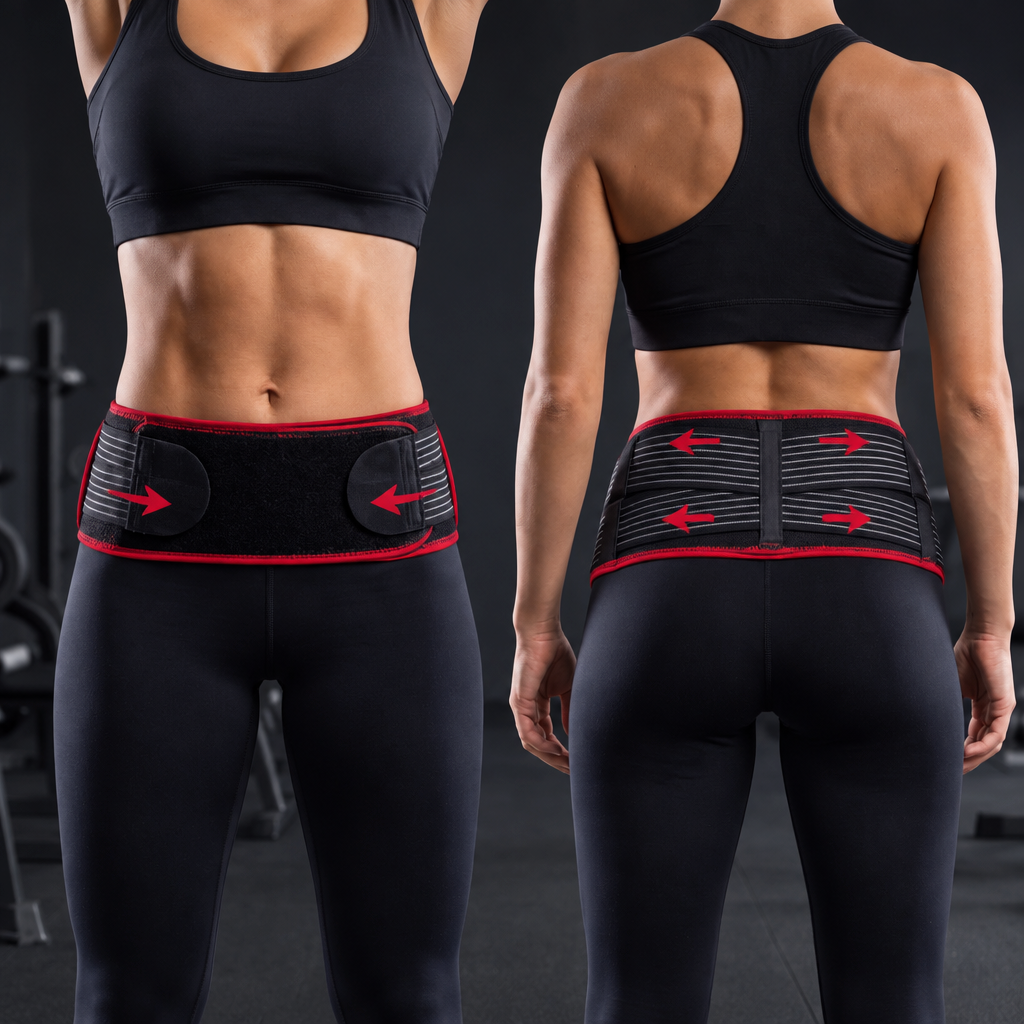 Ergonomic Sacroiliac Hip Belt for Women and Men SI Joint Support Belt Lower Back Lumbar Sacral Pain Relief Posture Brace