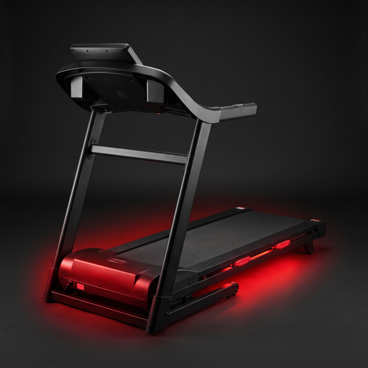 Foldable Treadmill Home Gym Running Machine Quiet 3.0HP Motor 7-Layer Shock Absorption 15 Incline Levels LED Display 400LBS Capacity Walking Jogging