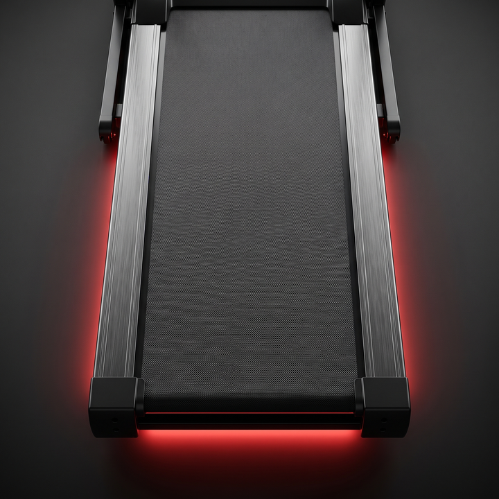 Foldable Treadmill with Handle 3-in-1 Portable Home Treadmill 16% Incline 12 Preset Programs 400 lbs Capacity Triple Screen Home Gym Cardio