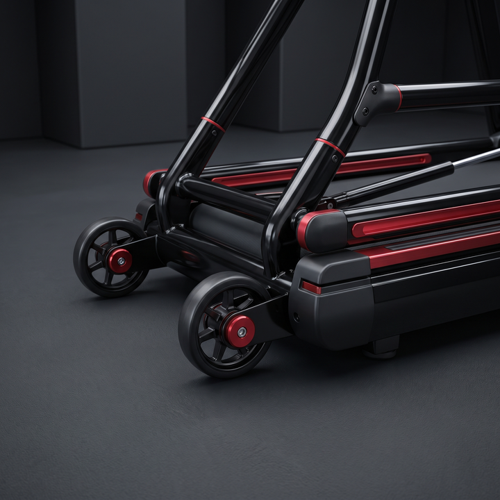 Foldable Treadmill with Handle 3-in-1 Portable Home Treadmill 16% Incline 12 Preset Programs 400 lbs Capacity Triple Screen Home Gym Cardio