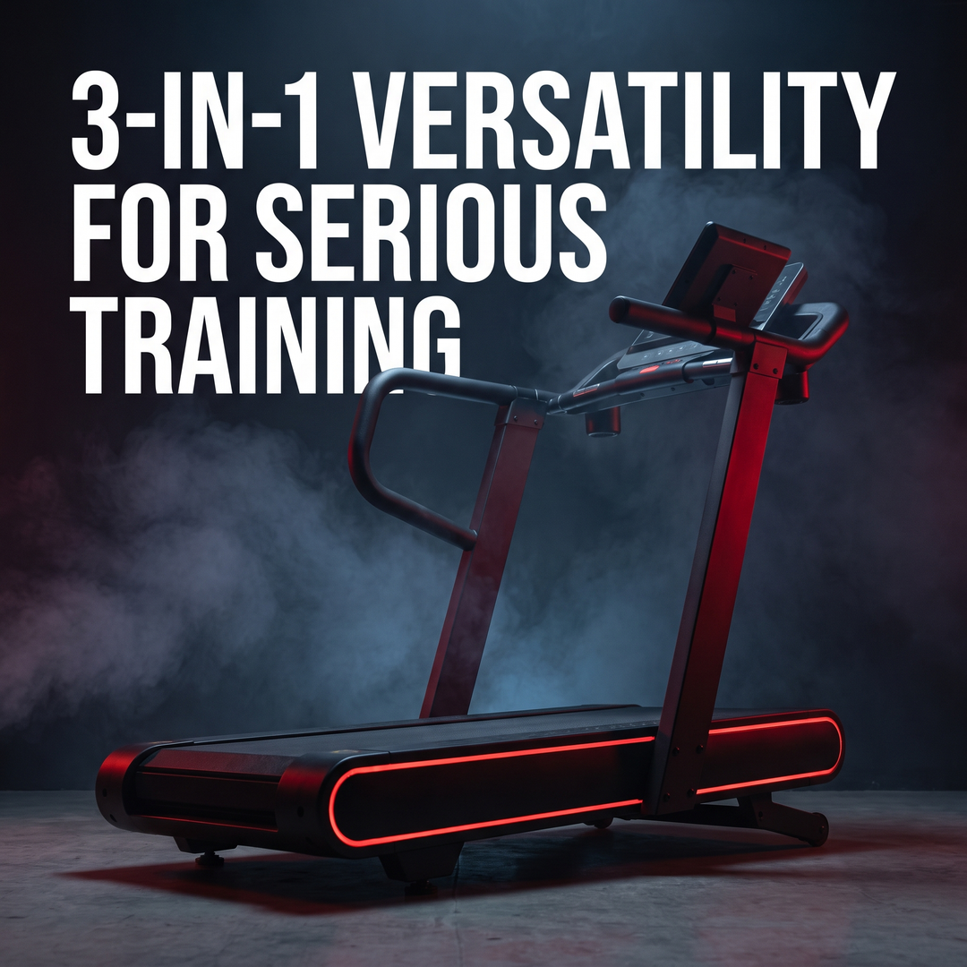 Foldable Treadmill with Handle 3-in-1 Portable Home Treadmill 16% Incline 12 Preset Programs 400 lbs Capacity Triple Screen Home Gym Cardio