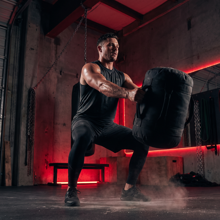 Heavy-Duty Training Sandbag Power Bag Weightlifting Strength Workout Bag Adjustable Load Fitness Sandbag for Home Gym Functional Training Core Conditioning