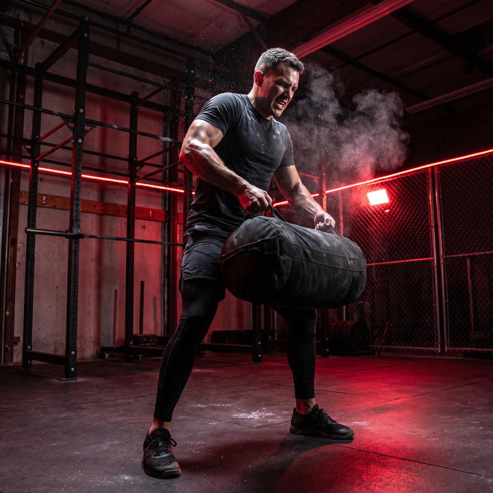 Heavy-Duty Training Sandbag Power Bag Weightlifting Strength Workout Bag Adjustable Load Fitness Sandbag for Home Gym Functional Training Core Conditioning