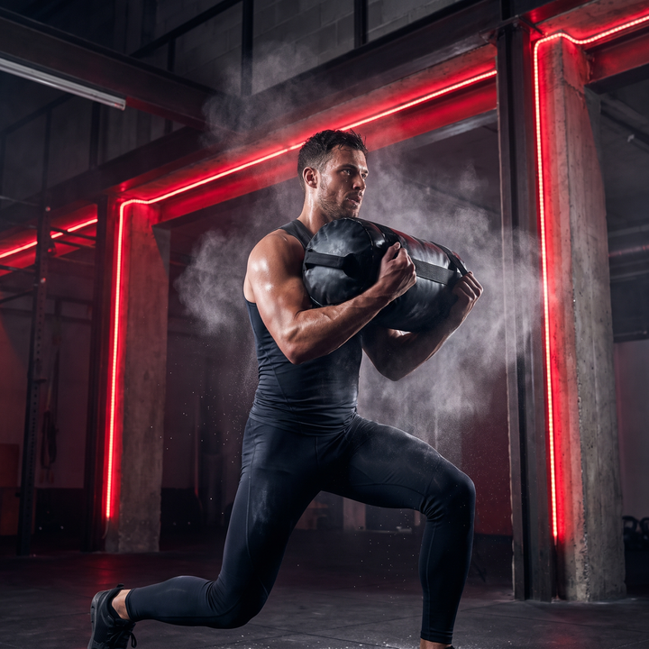 Heavy-Duty Training Sandbag Power Bag Weightlifting Strength Workout Bag Adjustable Load Fitness Sandbag for Home Gym Functional Training Core Conditioning