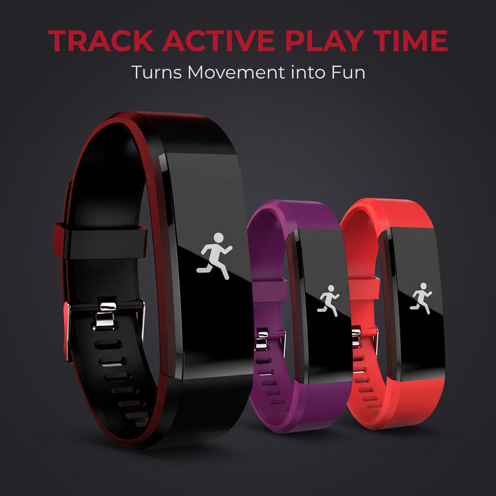 Kids Fitness Tracker Watch Touch Screen Activity Tracker for Boys and Girls Step Counter Sleep Monitor iOS Android Compatible Lightweight Everyday Wearable