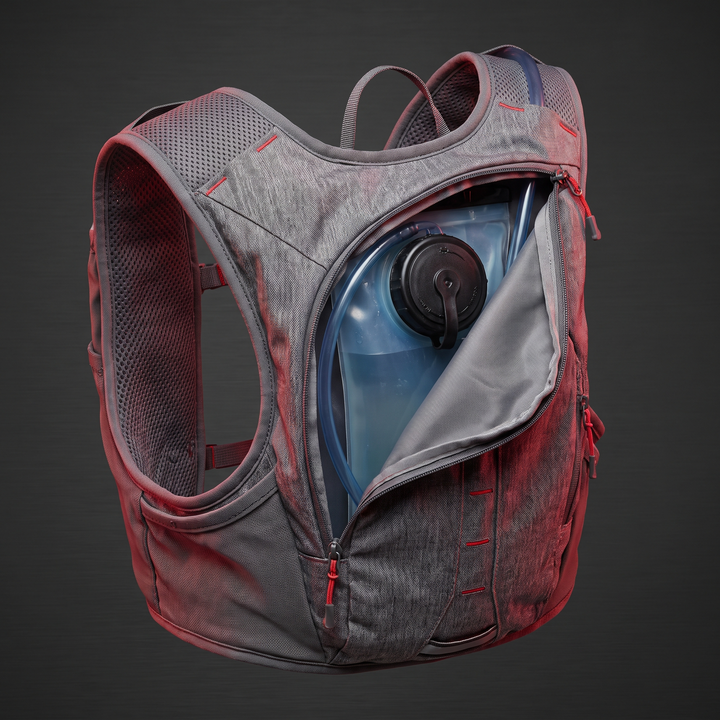 Lightweight Running Vest Backpack Unisex Water-Resistant Breathable Hydration Pack for Trail Running Hiking Cycling Marathon Fitness Outdoor Sports
