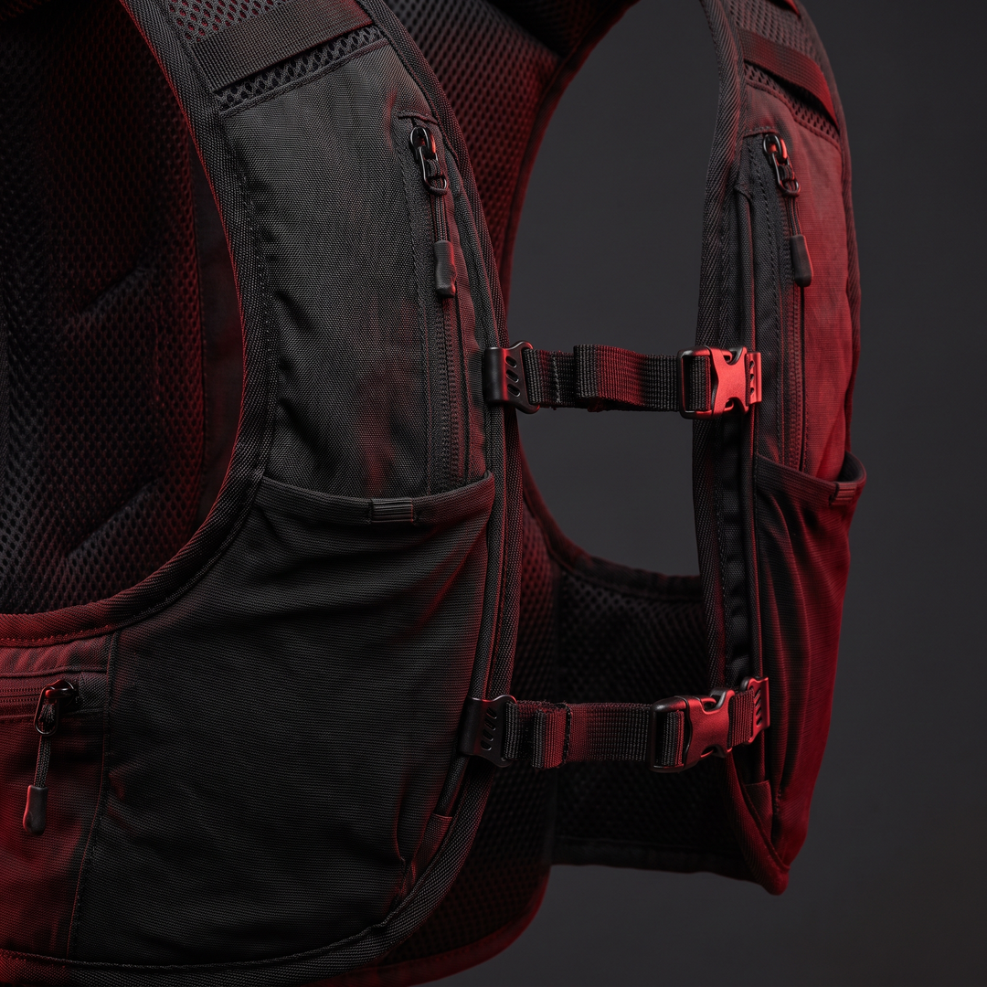 Lightweight Running Vest Backpack Unisex Water-Resistant Breathable Hydration Pack for Trail Running Hiking Cycling Marathon Fitness Outdoor Sports
