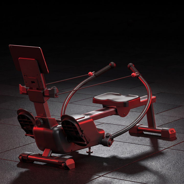 Magnetic Rowing Machine Home Gym Rower 16-Level Resistance Bluetooth App Workout Ultra-Quiet Fitness Cardio Training Machine for Full Body Strength