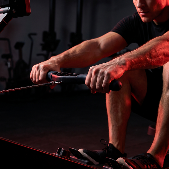 Magnetic Rowing Machine Indoor Rower Silent Magnetic Resistance Full Body Workout Home Gym Fitness Exercise Equipment Cardio Strength Training
