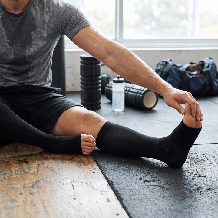 Medical Grade Compression Stockings 23-32mmHg Calf Leg Compression Socks Varicose Veins Edema Shin Splints Nursing Support Recovery Socks