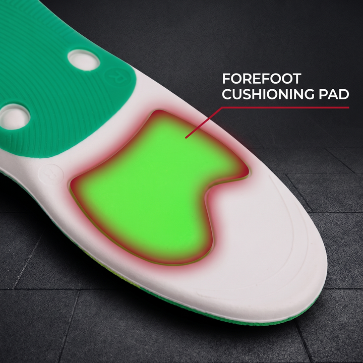Orthopedic Shoe Insoles Arch Support Inserts Plantar Fasciitis Relief Flat Feet Metatarsal Pain Support Men Women All Day Standing Walking Comfort