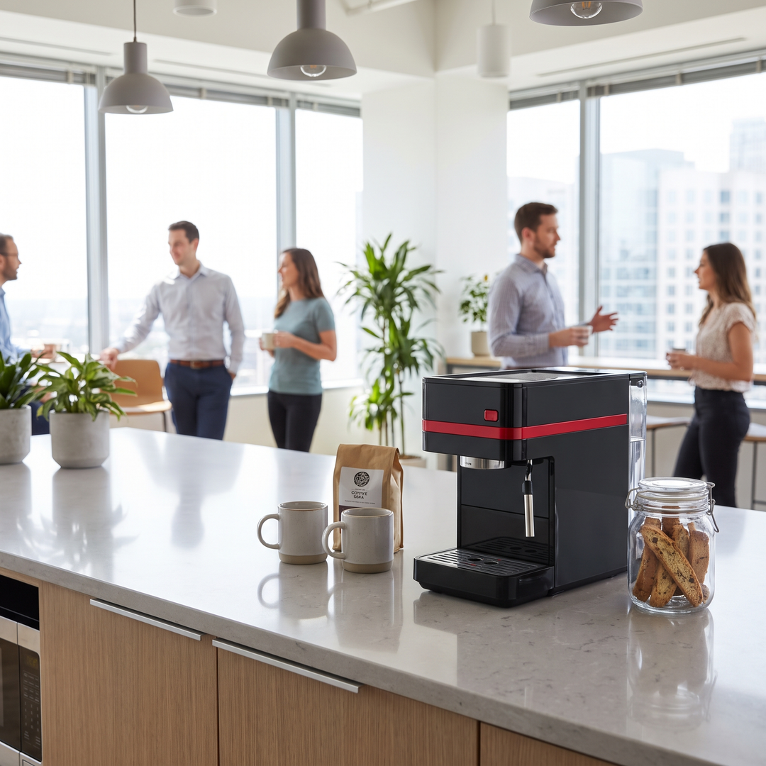 Portable Electric Espresso Coffee Maker Automatic Coffee Making Machine Compact Home Office Commercial Use Smart Coffee Machine