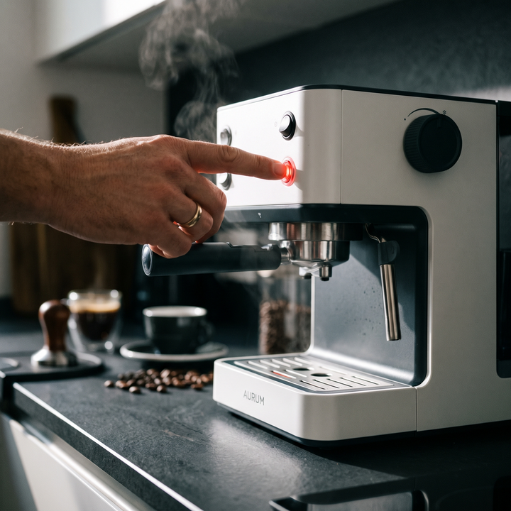 Portable Electric Espresso Coffee Maker Automatic Coffee Making Machine Compact Home Office Commercial Use Smart Coffee Machine