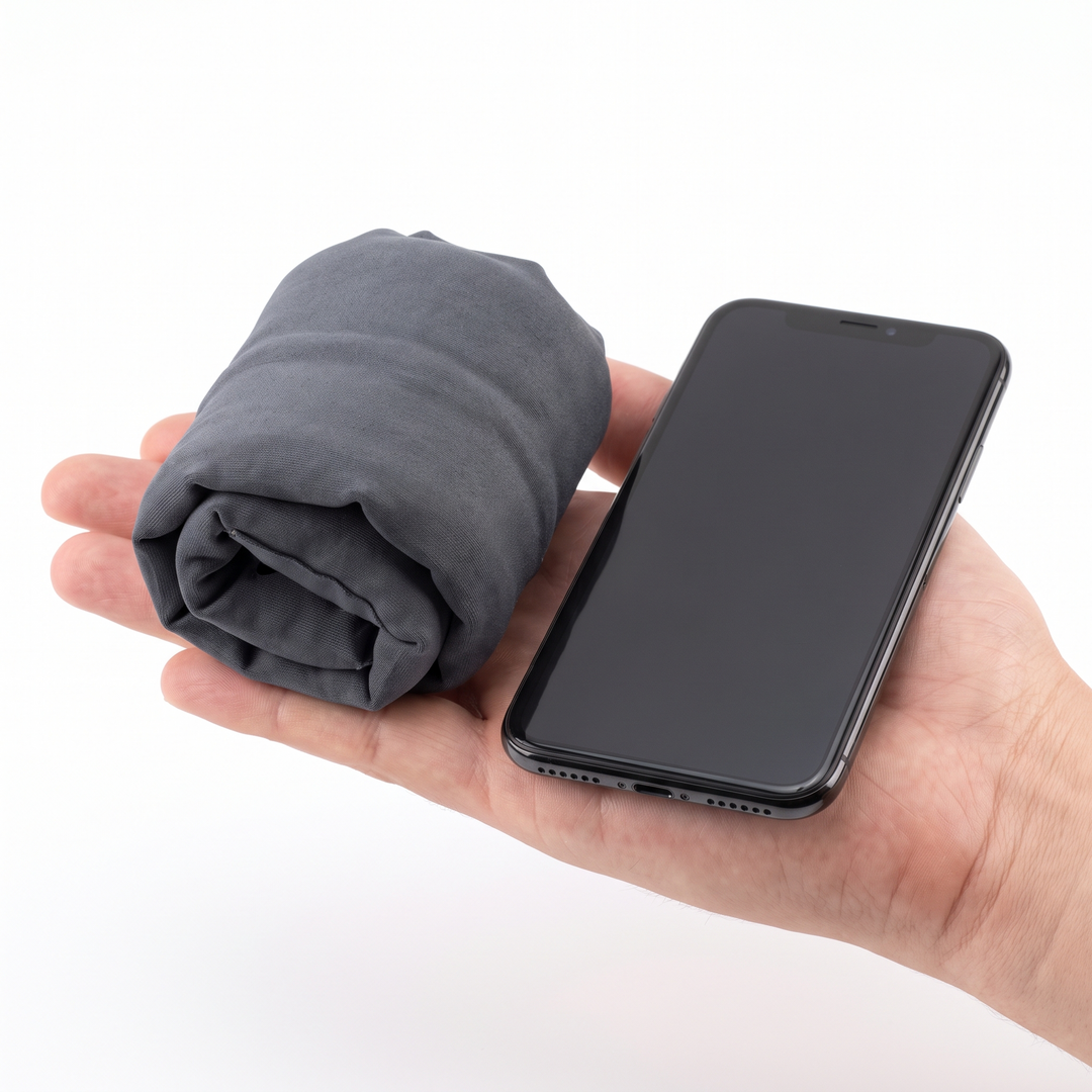 Portable Inflatable Camping Pillow Ultralight Travel Pillow Neck Lumbar Support Hiking Backpacking Sleeping Pillow Compact Air Pillow for Outdoor Home Use
