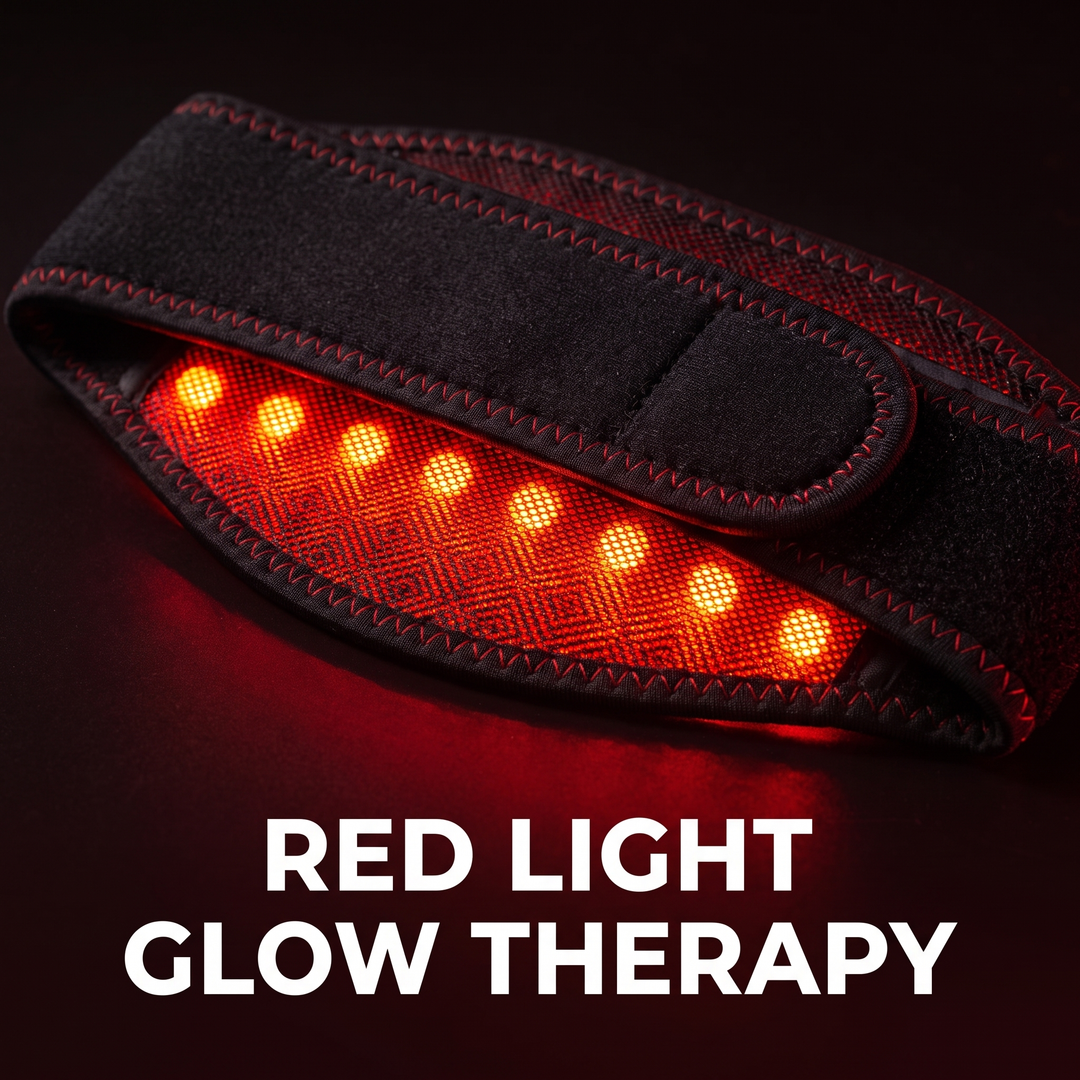 Portable Red Light Neck Massager Deep Kneading Cervical Spine Trapezius Relaxation Heat Therapy 3 Gear Settings Timed Heating Home Office Use