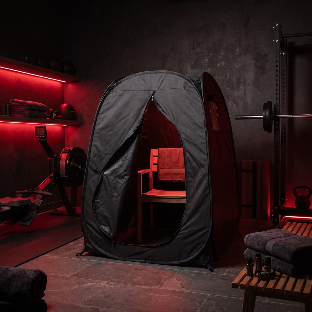 Portable Steam Sauna Tent Home Spa Sauna Box with 1600W Steamer 4L Water Tank Remote Control Adjustable Height Personal Sauna for Relaxation Recovery