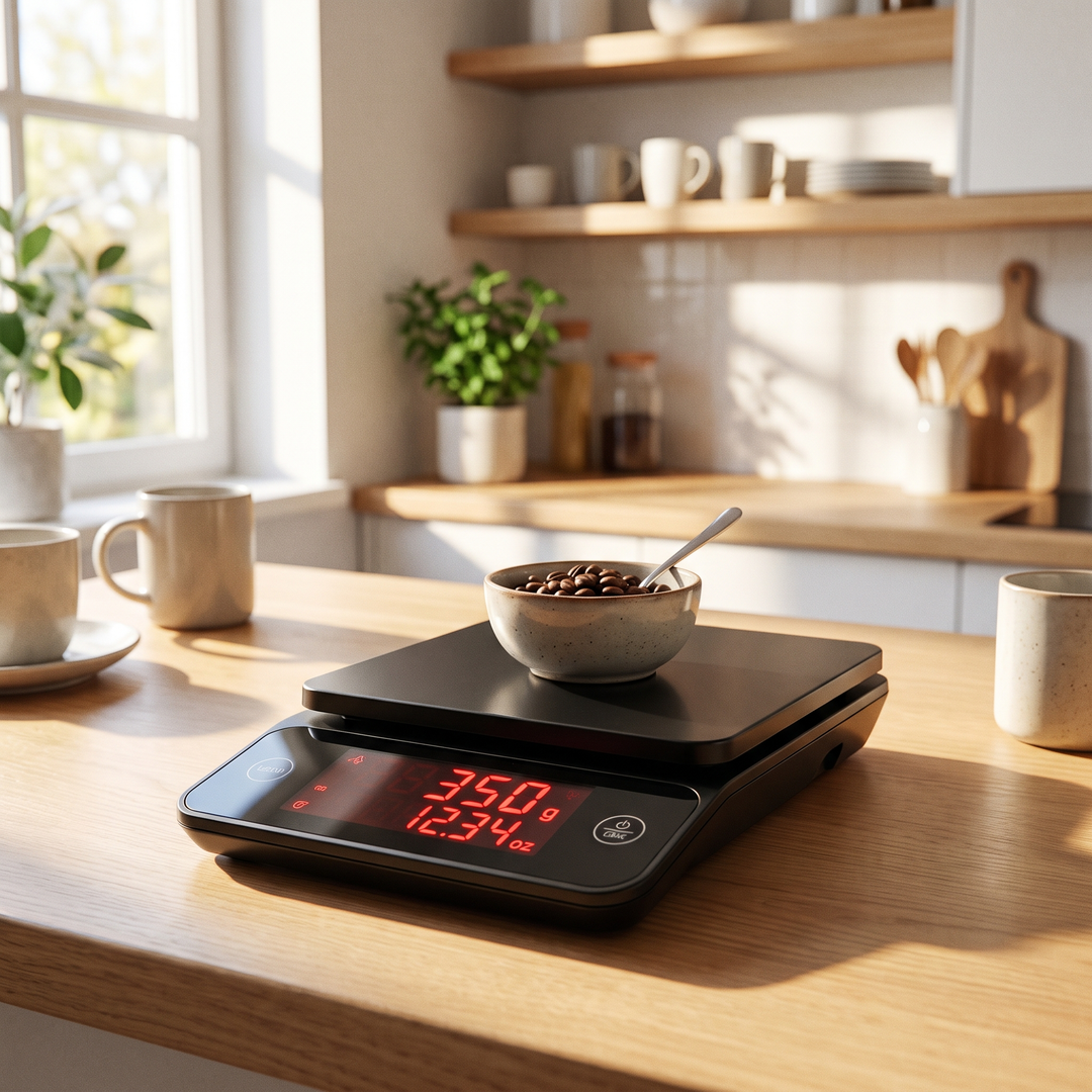 Precision Digital Kitchen Scale Electronic Food Scale USB Rechargeable Baking Scale Coffee Scale Household Cooking Balance 15KG Capacity