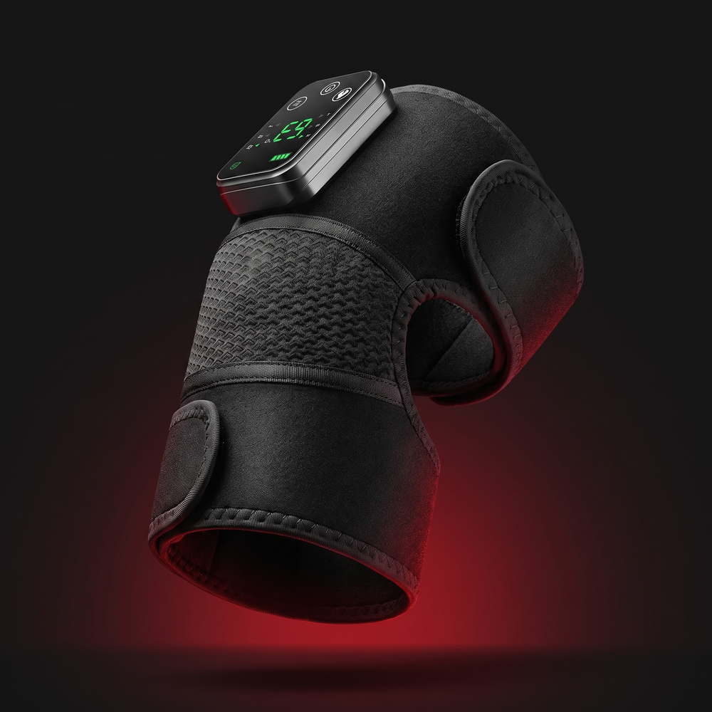 Professional 3-in-1 Shoulder Knee Elbow Massager Electric Heated Vibration Massage Wrap Joint Muscle Relaxation Recovery Support