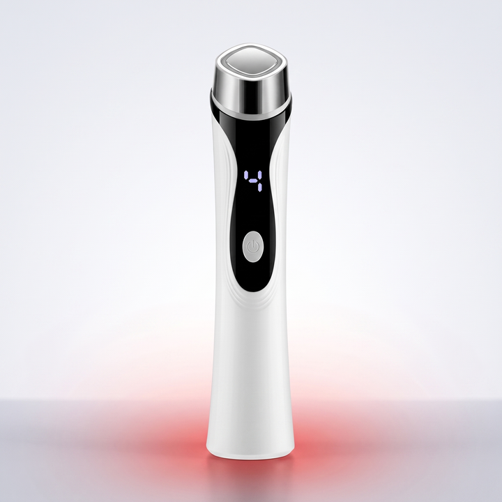 Professional 4-in-1 Microcurrent Facial Device LED Light Therapy Skin Massager Contouring Lifting Firming Face Care Tool for Home Use