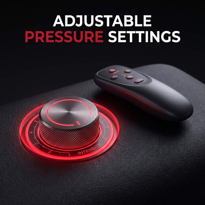 Professional Air Compression Foot and Leg Massager Calf Foot Massage Machine with Adjustable Pressure Settings for Circulation Recovery and Relaxation Home Use