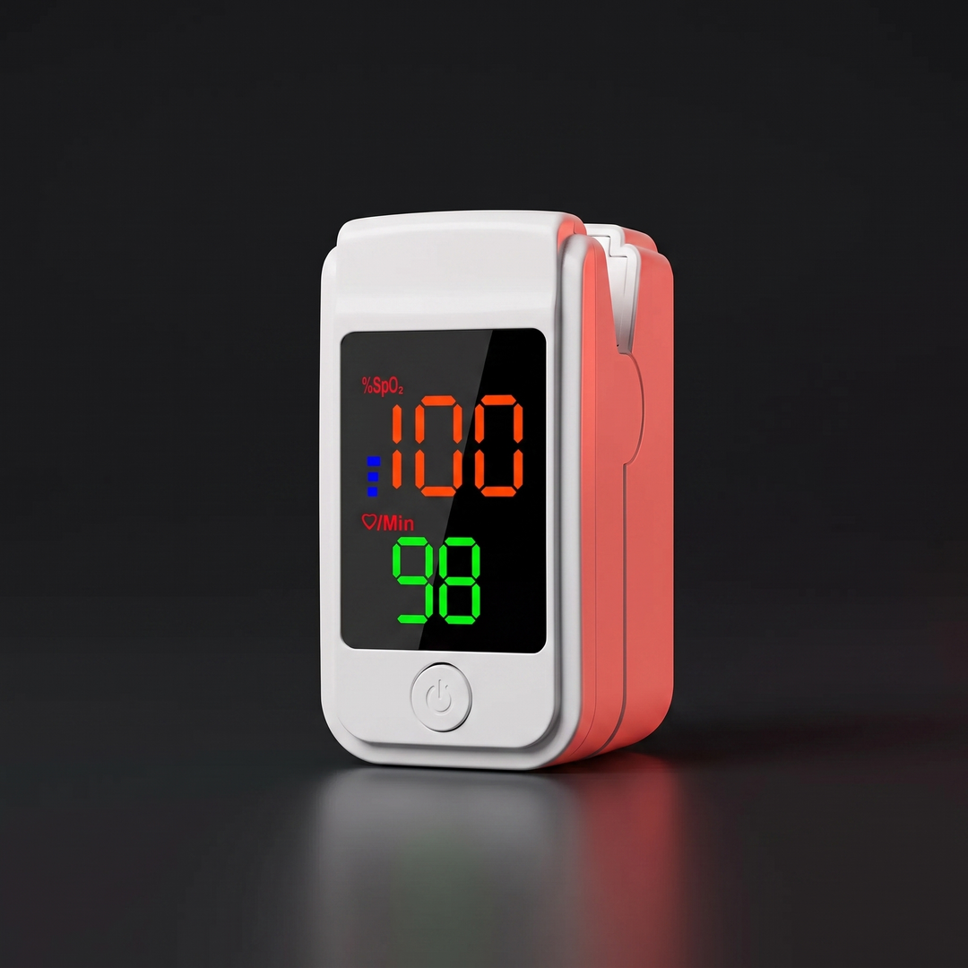 Professional Blood Pressure Monitor Kit with Finger Pulse Oximeter Heart Rate Blood Oxygen Monitor Home Health Monitoring Set
