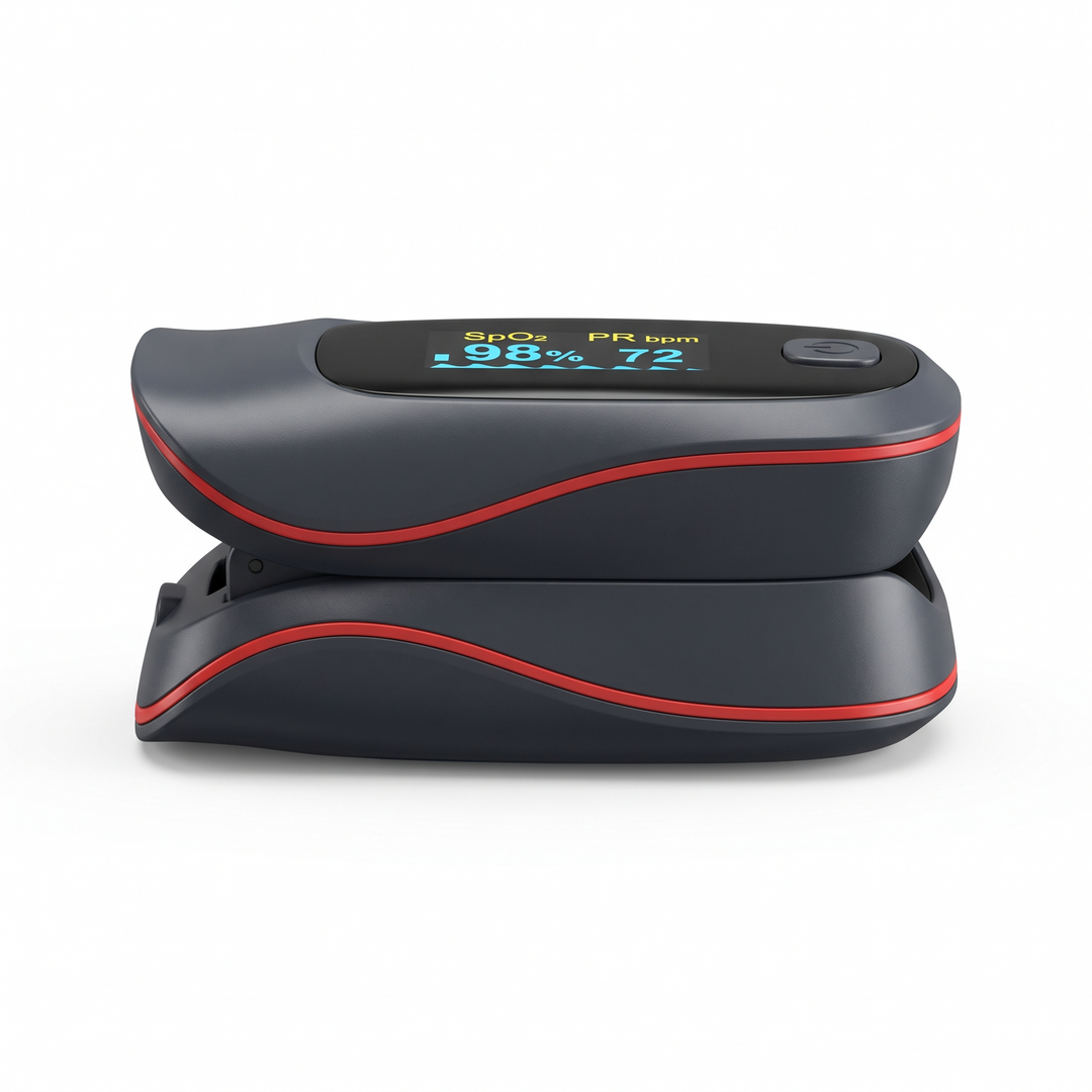 Professional Blood Pressure Monitor Upper Arm Cuff Heart Rate Monitor Pulse Oximeter Home Health Monitoring Device Digital BP Meter
