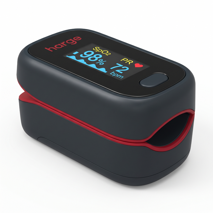 Professional Blood Pressure Monitor Upper Arm Cuff Heart Rate Monitor Pulse Oximeter Home Health Monitoring Device Digital BP Meter