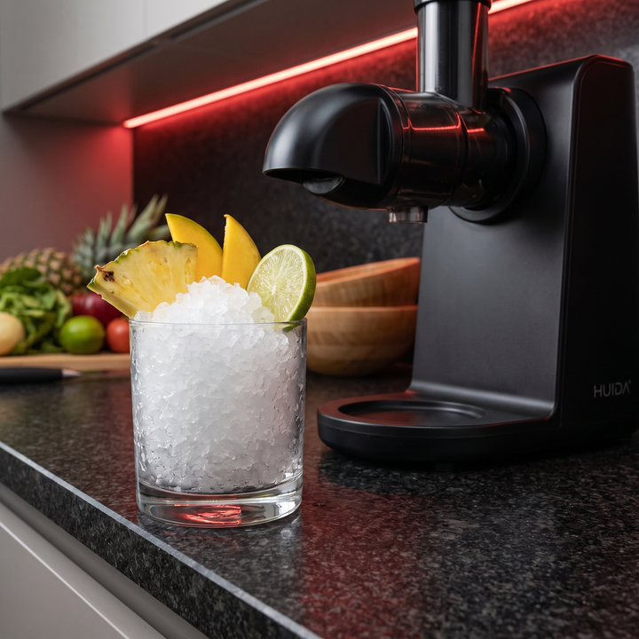 Professional Cold Press Juicer Slow Masticating Juicer for Whole Fruits and Vegetables Smoothie Blender Food Mixer with Ice Crusher Function Kitchen Juicer