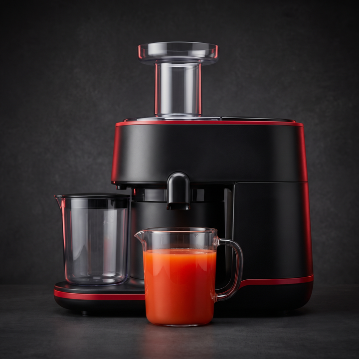 Professional Cold Press Juicer Slow Masticating Juicer for Whole Fruits and Vegetables Smoothie Blender Food Mixer with Ice Crusher Function Kitchen Juicer
