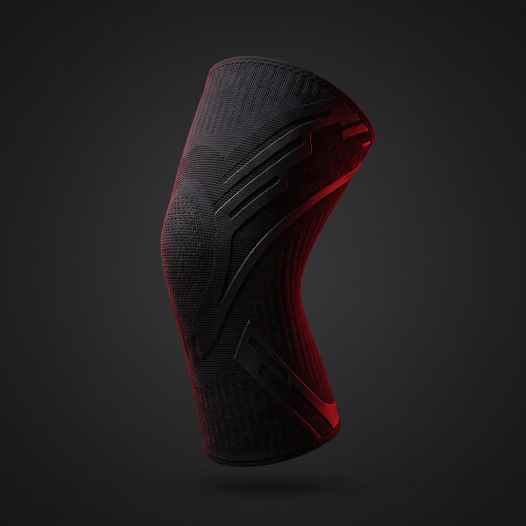 Professional Compression Knee Support Sleeve Elastic Breathable Knee Brace Sports Protector for Gym Running Basketball Volleyball Fitness Recovery