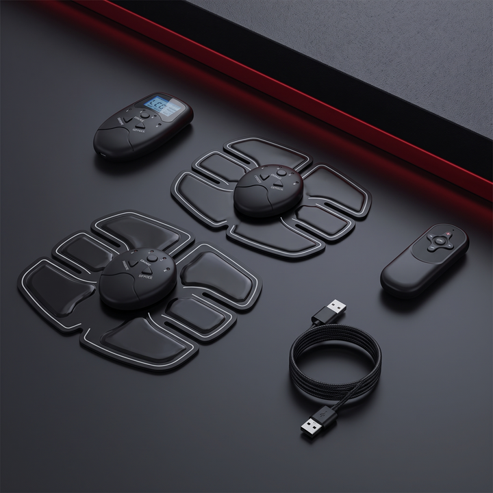 Professional EMS Electric Muscle Stimulator Wireless Hip Buttocks Abs Trainer Body Toning Fitness Massager for Home Gym Strength Recovery