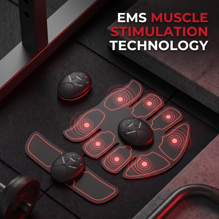 Professional EMS Electric Muscle Stimulator Wireless Hip Buttocks Abs Trainer Body Toning Fitness Massager for Home Gym Strength Recovery