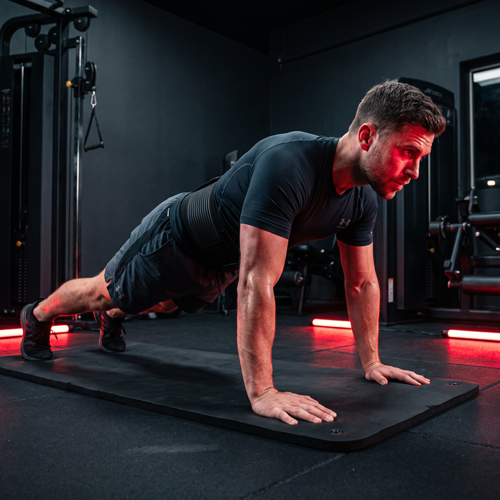 Professional EMS Muscle Stimulator Belt Abdominal Toning Training Belt Electric Body Massager Muscle Relaxation Fitness Recovery Waist Toning for Home Gym Workout