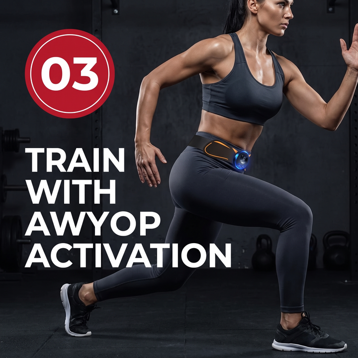 Professional EMS Muscle Stimulator Wireless Abdominal Toning Belt Body Massager Unisex Waist Arm Leg Hip Trainer Smart Fitness Recovery Device
