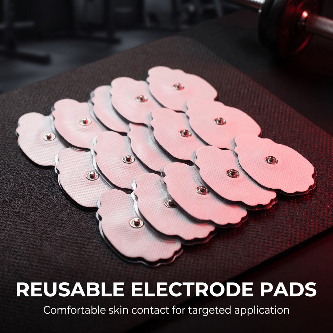 Professional EMS TENS Muscle Stimulator Full Body Massage Device 16 Modes Electric Pulse Massager Electrostimulator for Muscle Recovery Home Use