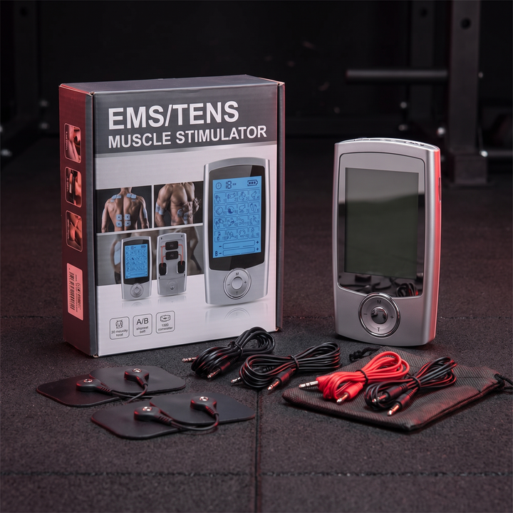 Professional EMS TENS Muscle Stimulator Full Body Massage Device 16 Modes Electric Pulse Massager Electrostimulator for Muscle Recovery Home Use