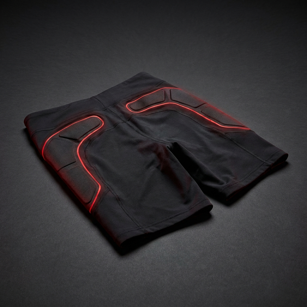 Professional EMS Toning Shorts Pelvic Floor Trainer 6 Modes 30 Levels Butt Lifter Muscle Stimulation Slimming Shorts for Hips Thighs Body Shaping Home Fitness
