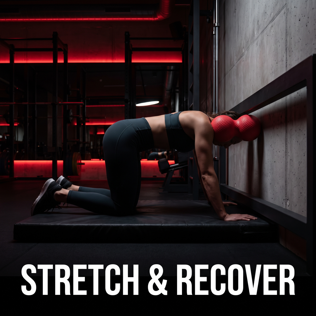 Professional EPP Peanut Massage Ball High Density Foam Roller Ball Myofascial Release Trigger Point Muscle Relaxation Recovery Fitness Yoga Physiotherapy