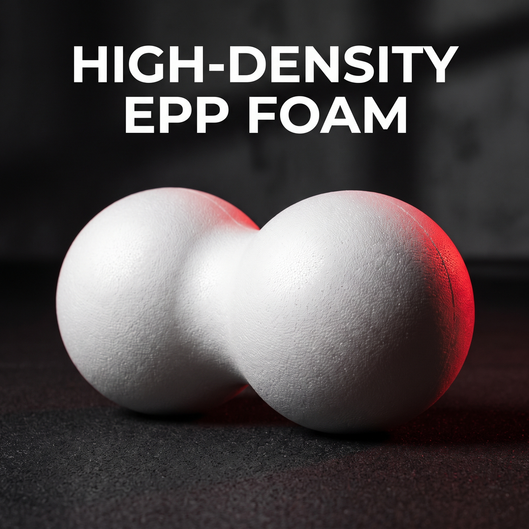 Professional EPP Peanut Massage Ball High Density Foam Roller Ball Myofascial Release Trigger Point Muscle Relaxation Recovery Fitness Yoga Physiotherapy