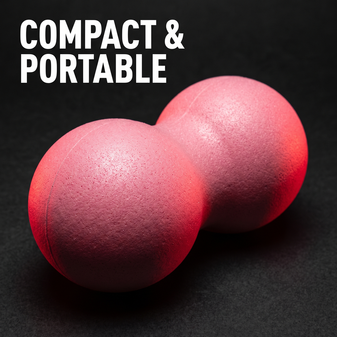 Professional EPP Peanut Massage Ball High Density Foam Roller Ball Myofascial Release Trigger Point Muscle Relaxation Recovery Fitness Yoga Physiotherapy