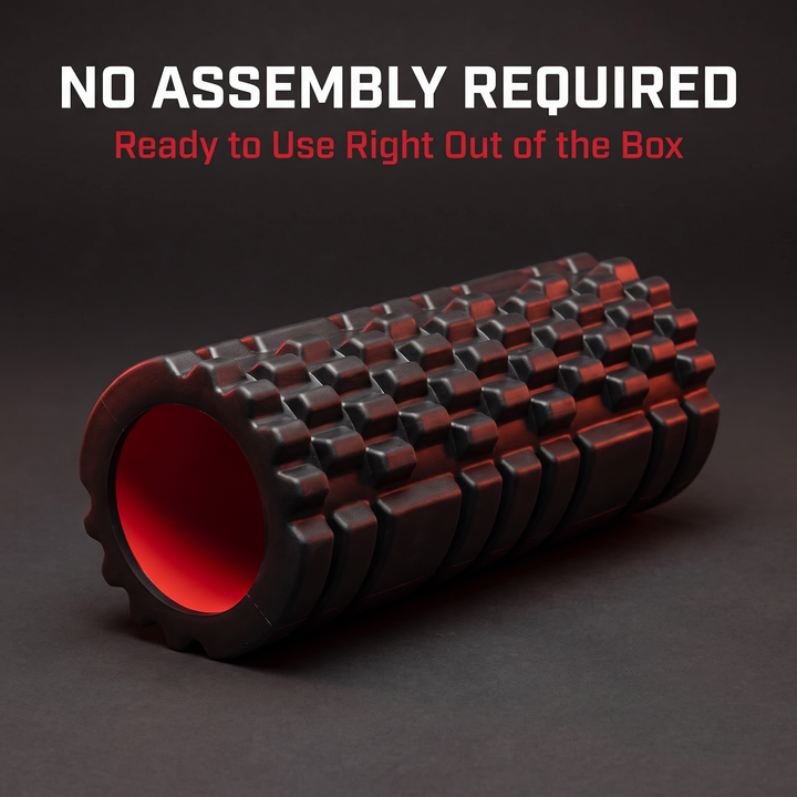 Professional EVA Foam Roller for Back Legs Waist Deep Tissue Muscle Recovery Massage Myofascial Release Home Gym Mobility Fitness Tool