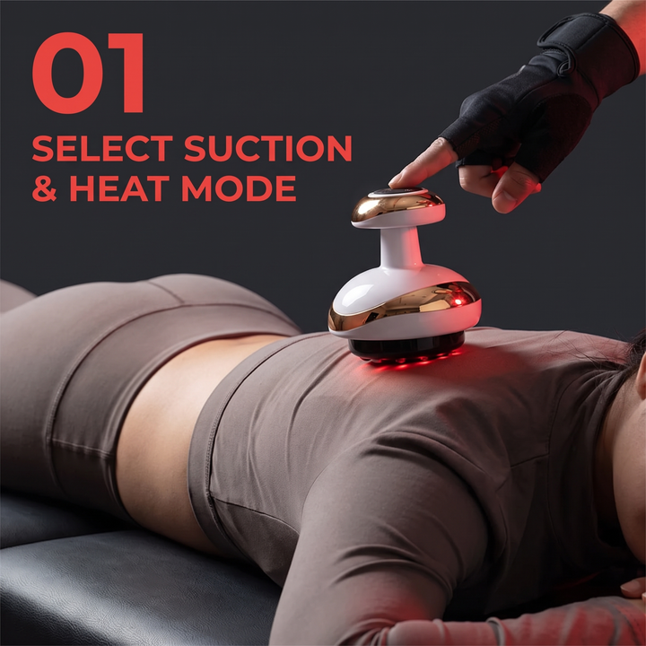 Professional Electric Cupping Massage Device Vacuum Suction Cup Body Massager with Heat Guasha Scraping Anti-Cellulite Home Recovery Tool