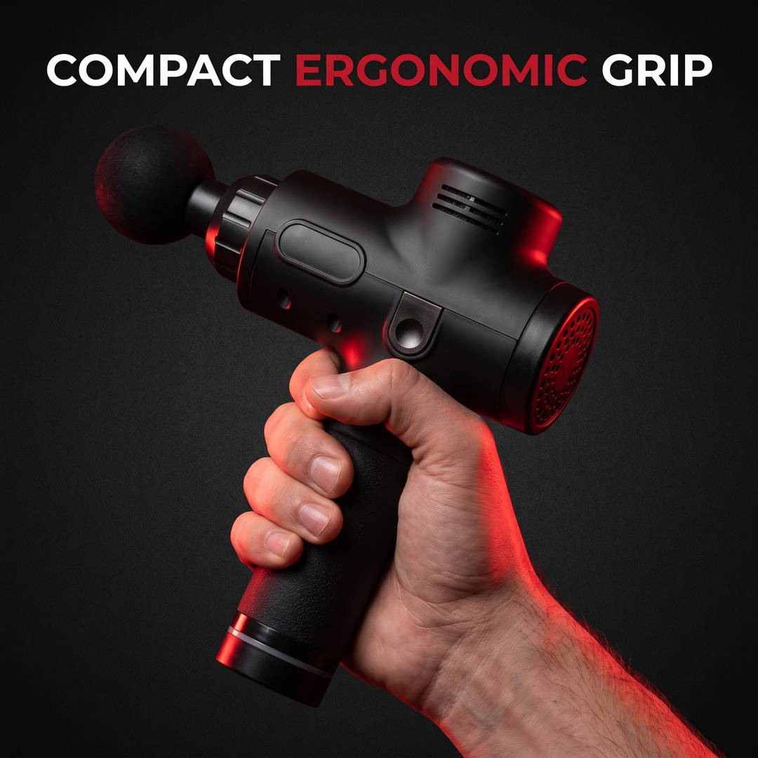 Professional Electric Massage Gun 11-Head Percussion Massager 99 Speed Levels Deep Tissue Muscle Recovery Device for Back Legs Arms Home Gym Use