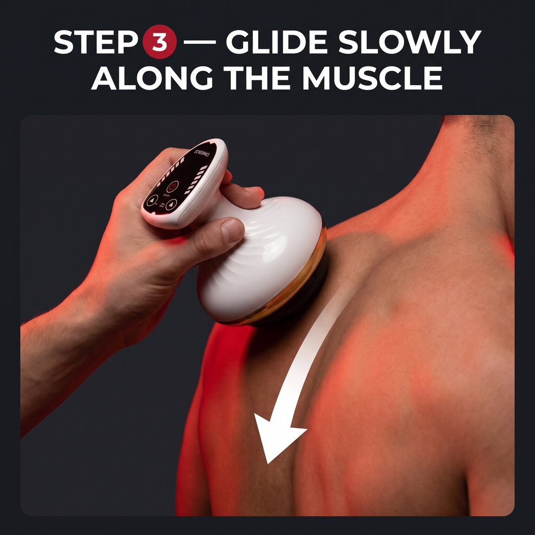 Professional Electric Massage Scraping Brush Body Meridian Dredging Cupping Tool Abdominal Back Massager for Home Use Recovery