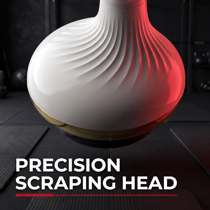 Professional Electric Massage Scraping Brush Body Meridian Dredging Cupping Tool Abdominal Back Massager for Home Use Recovery