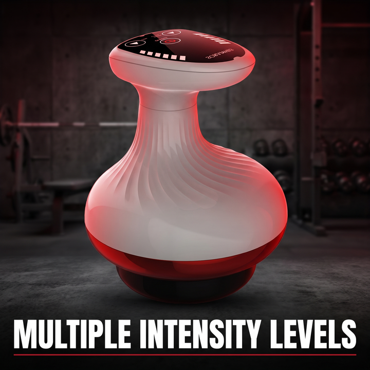 Professional Electric Massage Scraping Brush Body Meridian Dredging Cupping Tool Abdominal Back Massager for Home Use Recovery