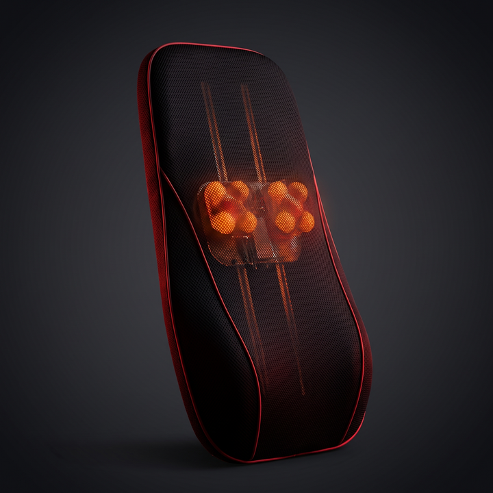 Professional Electric Shiatsu Back Massager with Heat Full Body Kneading Neck Shoulder Massage Cushion for Home Office Chair Use Relaxation Recovery